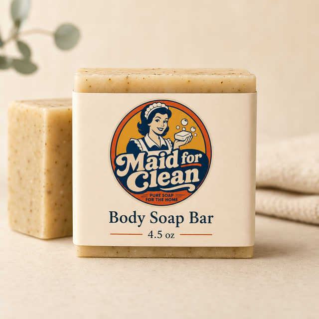 Maid for Clean handmade soap bar